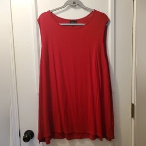 J. Jill Wearever Long Tank Red XL